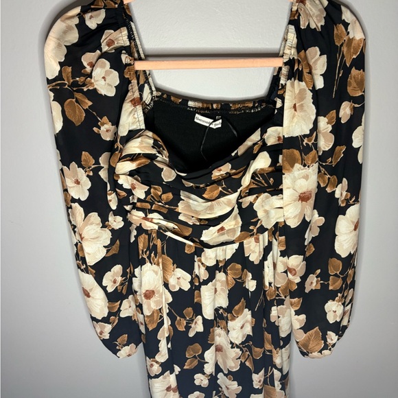 Abercrombie Emerson Balloon Sleeve Mini Dress - Picture 3 of 6